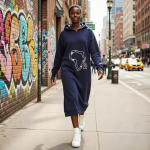 Fara Hooded Dress