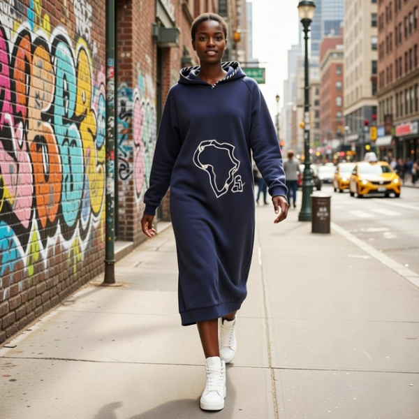 Fara Hooded Dress