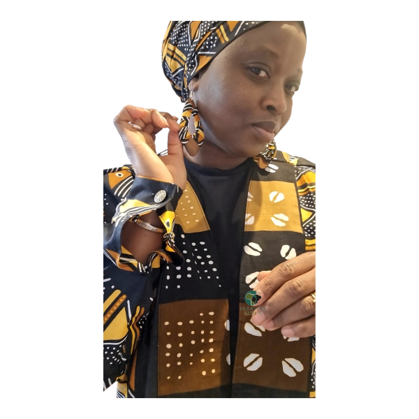 The Golden Axis Kimono