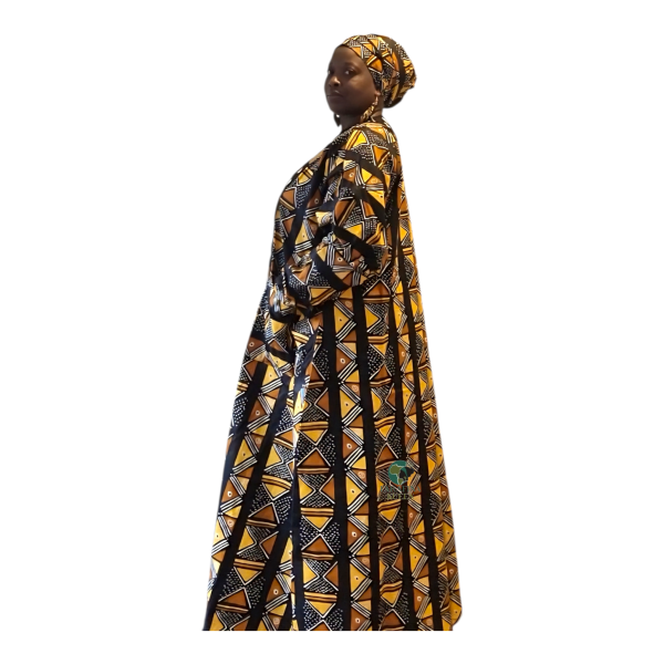The Golden Axis Kimono