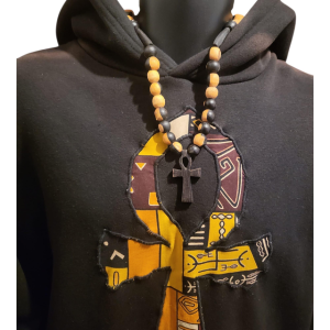 Ankh Beads Ebony