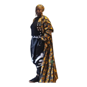 The Golden Axis Kimono