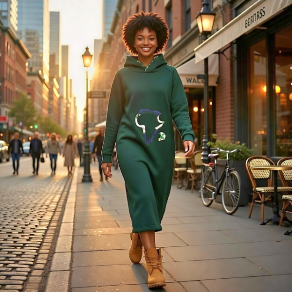Fara Hooded Dress